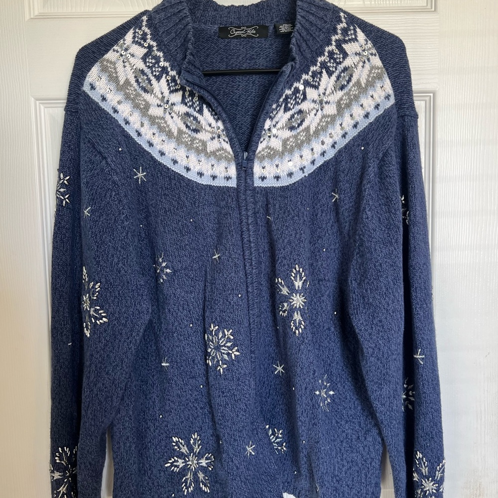 Crystal Kobe vintage Christmas sweater